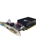 Placa de Vídeo GT730 4GB DDR3 128Bit/64Bit com Portas HDMI, VGA e DVI, PCI-E2.0 16X, Placa de Vídeo para Computador GT610 para Escritório/Casa