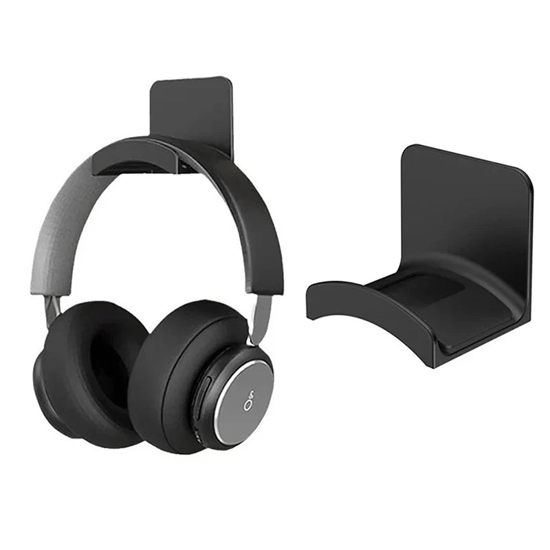 Suporte de Parede Universal para Fones de Ouvido, Suporte para Controle de Jogos, Rack para Exibição de Headset, Gancho para Pendurar Sob a Mesa para Fones de Ouvido