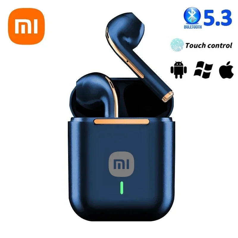 Fone de Ouvido XIAOMI J18 Bluetooth 5.3 TWS, In-Ear, HiFi Stereo, Esportivo, True Wireless, à Prova d'Água, Headset para Jogos com Mi