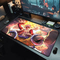 Mouse Pad Anime Luffy Gear 5 - Cores Vivas e Coloridas - ONE PIECE   Mousepad Gamer XXL - Acessórios para Computador 400x900 mm - Tapete Grande e Macio para Mesa