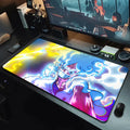 Mouse Pad Anime Luffy Gear 5 - Cores Vivas e Coloridas - ONE PIECE   Mousepad Gamer XXL - Acessórios para Computador 400x900 mm - Tapete Grande e Macio para Mesa