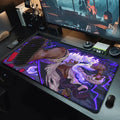 Mouse Pad Anime Luffy Gear 5 - Cores Vivas e Coloridas - ONE PIECE   Mousepad Gamer XXL - Acessórios para Computador 400x900 mm - Tapete Grande e Macio para Mesa