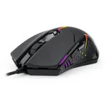 Redragon Centrophorus Mouse Gamer 7200DPI 6 Buttons RGB M601-RGB Black