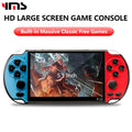 X7/X12 Plus Video Game Console 7.1/5.1/4.3 Inch Portable Game Consoles Built-in 10000 Retro Gaming HD Video Console Arcade Mame